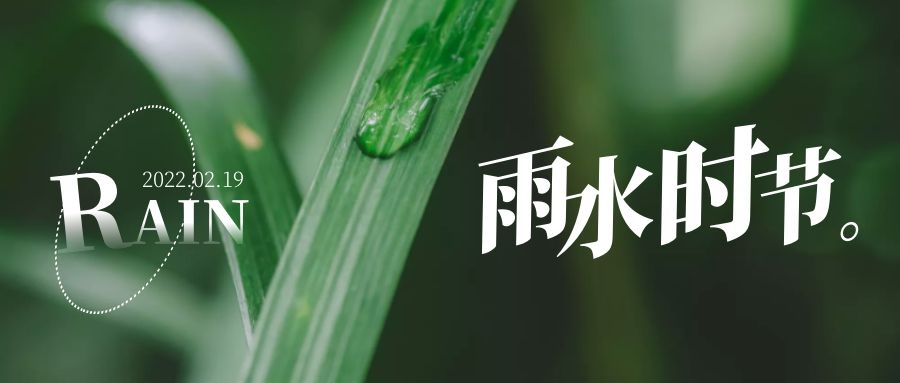 雨水 ▎每一滴，都在孕育一場成長和豐收